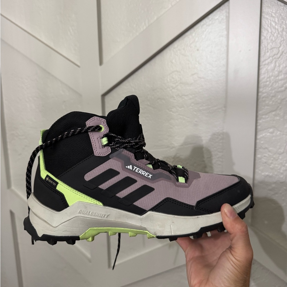 Adidas Terrex Boots - Black, Purple and Lime EUC